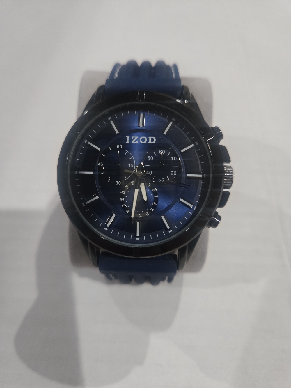 IZOD Men's Blue Chronograph Watch